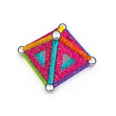 Geomag Glitter Panels Recycled 22 Magnet Baukasten