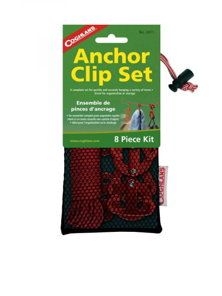 Coghlans Anchor Clips Set 8 tlg.