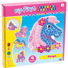 My First Sticky Mosaics®: Ponys