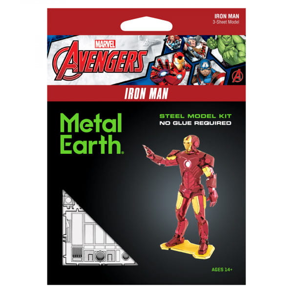 Iron Man 3D Metall Bausatz