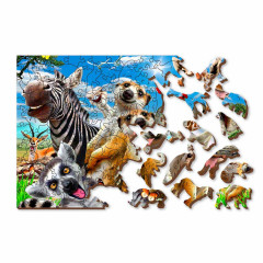 Wooden City Welcome to Africa Gr. M Holz Puzzle