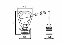 Allsafe Zurrschienen-System - Fitting Ringdurchmesser 29,5 X 5 Mm