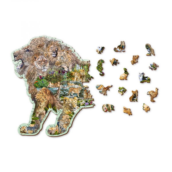 Wooden City Lion Roar Holzpuzzle