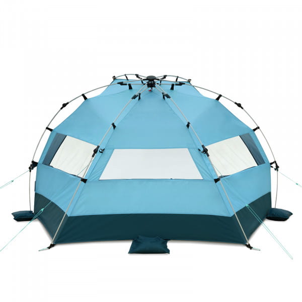 qeedo Quick Bay Pro Oceanblue Strandmuschel - Quick Up