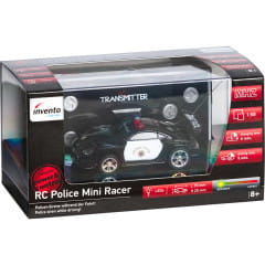 RC Police Mini Racer &quot;Black &amp; White&quot; - 27 &amp; 40 MHz RC Fahrzeug