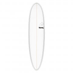 TORQ Epoxy TET 7'6 Funboard Pinlines Surfboard