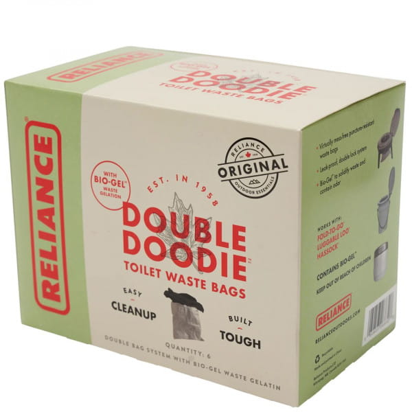 Reliance WC-Beutel &#039;Double Doodie&#039; mit Bio-Gel