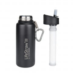 LifeStraw Go Stainless Steel Trinkflasche &amp; Wasserfilter