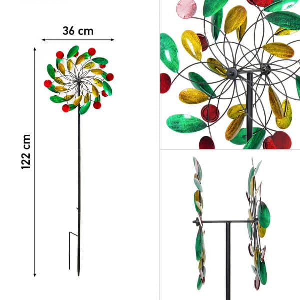 Kinetic Art Wheel Duett Windspiel