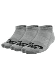 Nike SB No-Show Skateboarding Sock (3pair) grey heather/black
