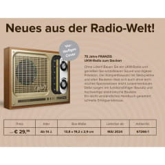 Franzis UKW-Radio-Bausatz (zum Stecken)