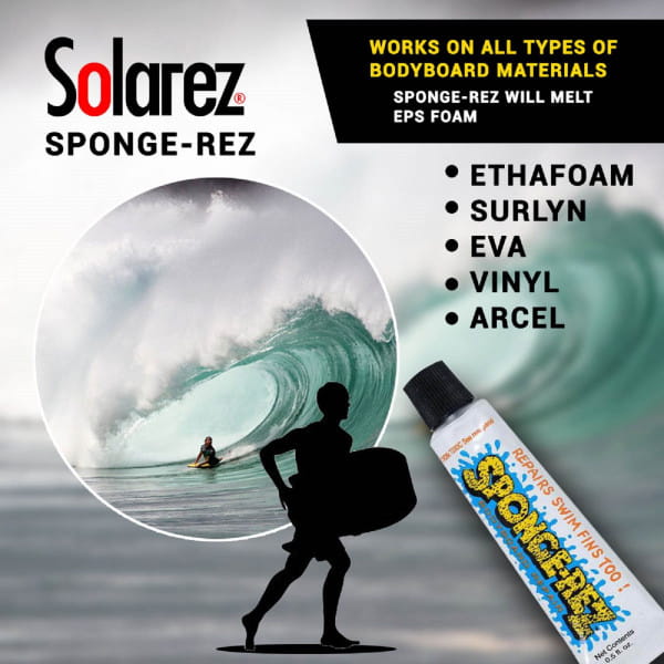 SOLAREZ Sponge Rez Bodyboard Repair