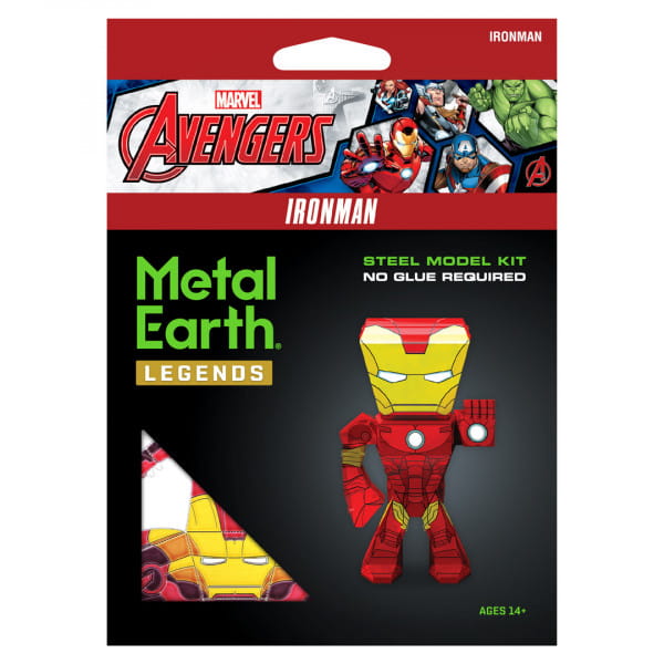 Marvel Avengers Iron Man 3D Metall Bausatz
