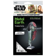 Metal Earth Premium Series STAR WARS Mandalorian Boba Fett&#039;s Starfighter Modellbau Metall