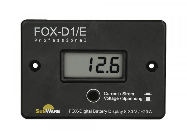 Phaesun Solar-Anzeigepanel Fox-D1/E Lcd