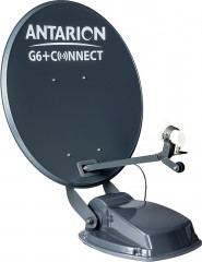 Antarion Satanlage Automatisch G6+ Connect Single 65 Cm, Grau