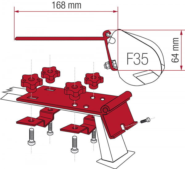 Fiamma Adapter Kit Standard