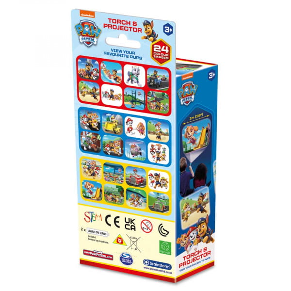 Brainstorm Taschenlampenprojektor - PAW Patrol Helfer auf 4 Pfoten