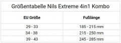 Nils Extreme NH18122 Inliner 4in1 Kombo Eishockey