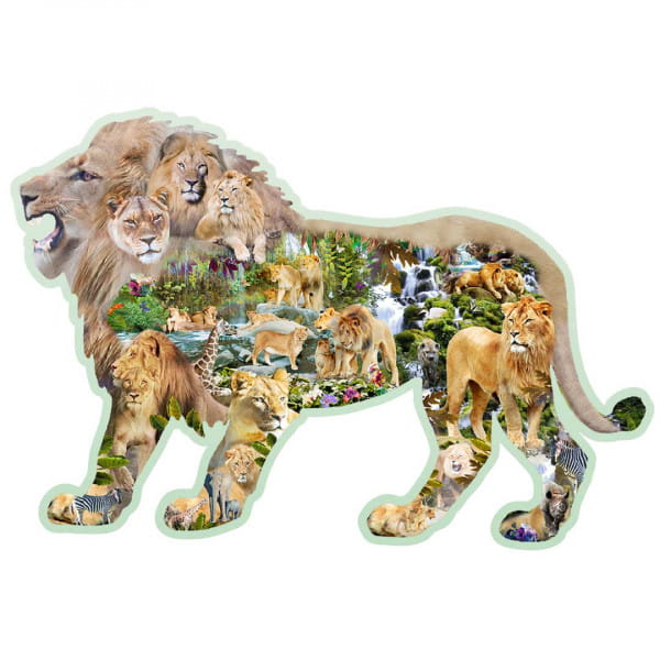 Wooden City Lion Roar Holzpuzzle