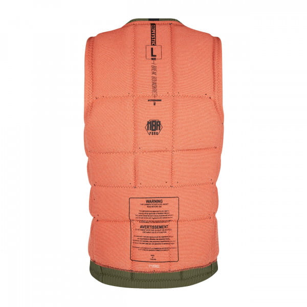 Mystic The Dom Impact Vest Fzip Wake