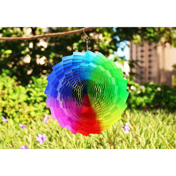 Kinetic Art 3D Rainbow Fountain Windspiel