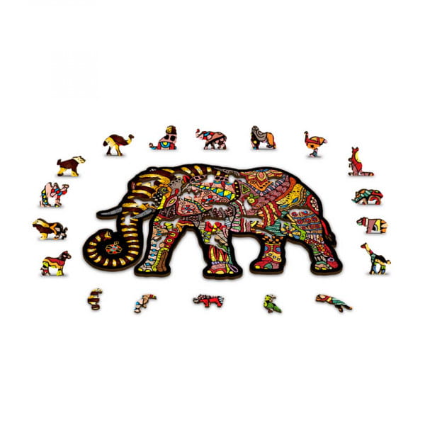 Wooden City Magic Elephant Holzpuzzle