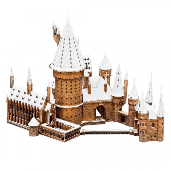 Metal Earth Iconx Harry Potter Hogwarts Castle in Snow Modellbau