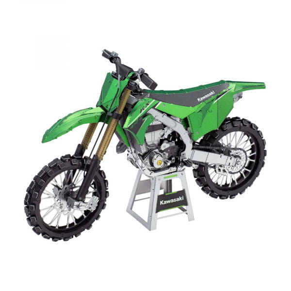 Metal Earth Premium Series Kawasaki KX450 Dirt Bike 3D Vibrant Turtle Modellbau Metall