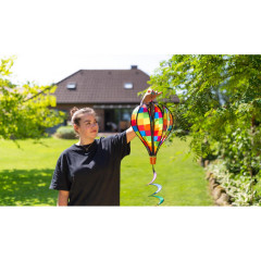 HQ Hot Air Balloon Twist Pixel Windspiel
