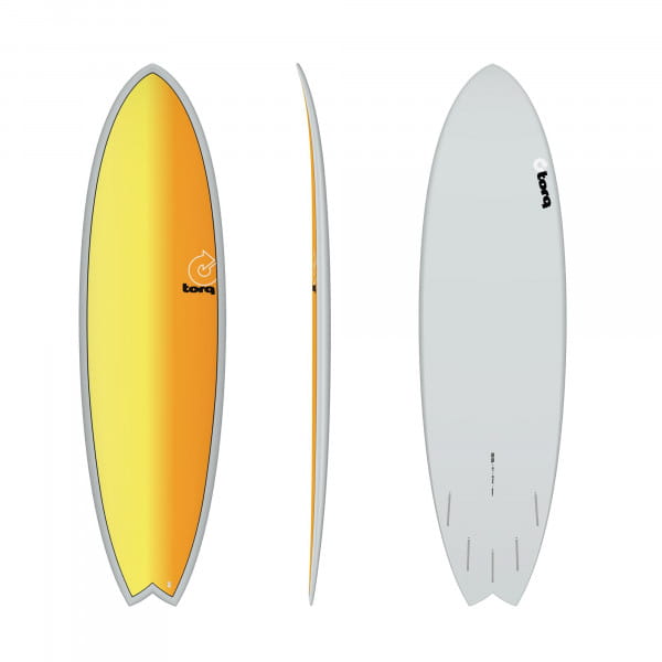 Surfboard TORQ Epoxy TET 6.6 Fish Full Fade