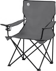Coleman Quad Chair Faltstuhl, Grau / Silber