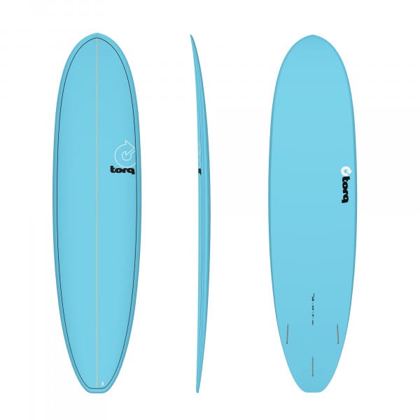 Surfboard TORQ Epoxy TET 7.4 VP Funboard Blue