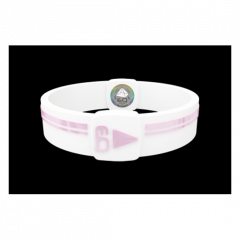 EQ - Hologramm Armband white/rose
