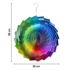 Kinetic Art 3D Rainbow Fountain Windspiel