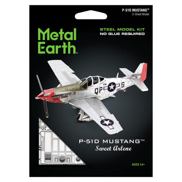P-51D Mustang Sweet Arlene 3D Metall Bausatz