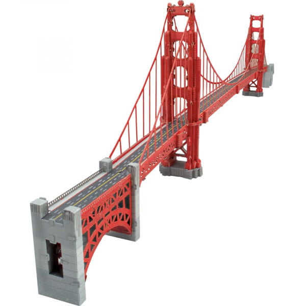 Metal Earth Premium Series Golden Gate Bridge 3D Tropical Bird Modellbau Metall