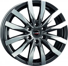 Borbet Leichtmetallfelge Cw6 6,5 X 16 Zoll, Mistral Anthracite Polished Glossy
