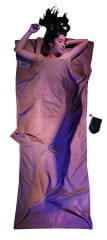 Cocoon Leicht-Reiseschlafsack 220 X 90 Cm Khaki ägyptische Baumwolle