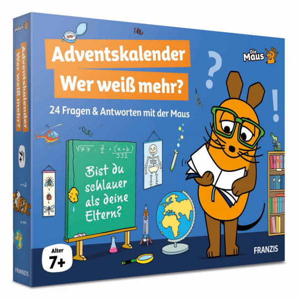 Franzis Adventskalender mit der Maus