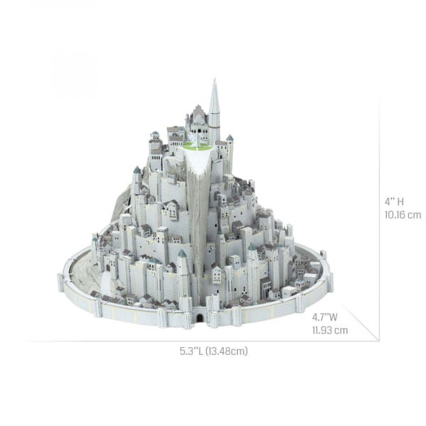 Metal Earth Premium Series Herr der Ringe Minas Tirith Modellbau Metall