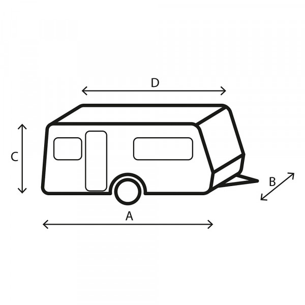 Brunner Schutzhülle Caravan Cover 12m