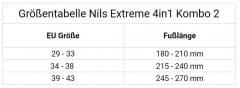 Nils Extreme NH18192 Inliner 4in1 Schlittschuhe Eishockey