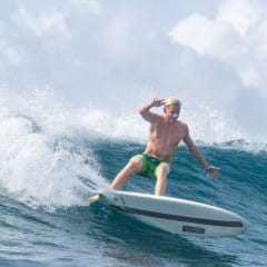 CHANNEL ISLANDS 7'6" X-lite Chancho 7.6 Red Surfboard