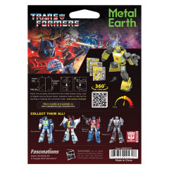 Metal Earth Transformers Bumblebee, farbig Modellbau Metall