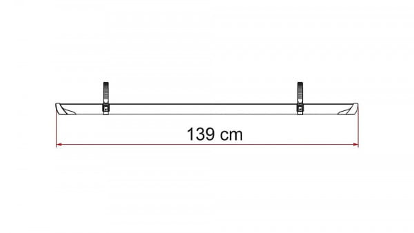 Fiamma Fahrradschiene Rail Plus Xl