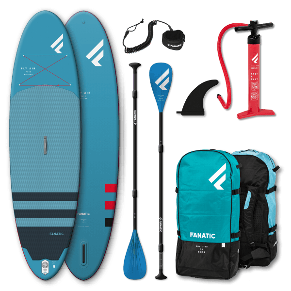 Fanatic Fly Air 9&#039;8&quot; &amp; Pure-Paddel SUP Set