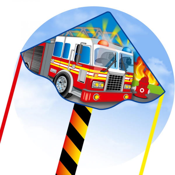 Ecoline Simple Flyer Fire Truck 120 cm Drachen