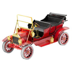 1908 Ford Model T (Red) 3D Metall Bausatz