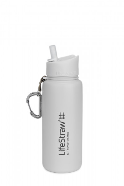 LifeStraw Go Stainless Steel Trinkflasche &amp; Wasserfilter